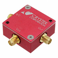 Crystek Corporation - CRBSCS-01-125.000 - OSC RF 125.0000MHZ SNWV MODULE