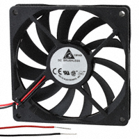 Delta Electronics - AFB0912LB - FAN AXIAL 92X15MM 12VDC WIRE