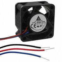 Delta Electronics - EFB0412HD-F00 - FAN AXIAL 40X20MM 12VDC WIRE