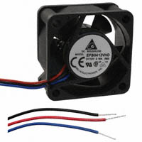 Delta Electronics - EFB0412VHD-R00 - FAN AXIAL 40X20MM 12VDC WIRE
