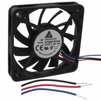 Delta Electronics - EFB0612HHA-F00 - FAN AXIAL 60X10MM 12VDC WIRE