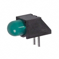 Dialight - 5500707F - LED 5MM 5V RT ANGLE GREEN PC MNT