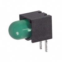 Dialight - 5502205F - LED 5MM RT ANG HI EFF GRN PC MNT