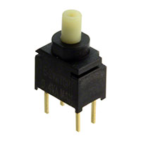 E-Switch - 800USP8A1M2RE - SWITCH PUSH SPDT 0.4VA 20V
