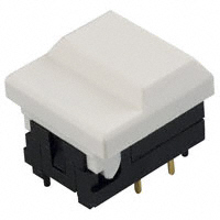 E-Switch - 5511MWHTX - SWITCH PUSH SPDT 0.03A 12V