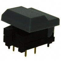 E-Switch - 5511MGRYX - SWITCH PUSH SPDT 0.03A 12V