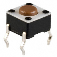 E-Switch - TL1105F100Q - SWITCH TACTILE SPST-NO 0.05A 12V