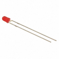 Everlight Electronics Co Ltd - HLMP1301 - LED RED DIFF 3MM ROUND T/H