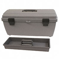 Flambeau Inc. - 19800-2 - BOX PLSTC GRAY 20.25"L X 8.87"W