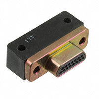 ITT Cannon, LLC - MDM-15PCBR-F222 - CONN MICRO-D PLUG 15POS R/A SLDR