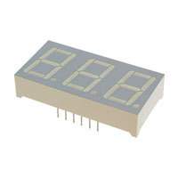Kingbright - BC56-12GWA - DISPLAY 565NM GRN 3DIG 0.56" TH