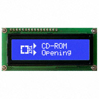Matrix Orbital - LK162-12-WB-E - LCD ALPHA/NUM DISPL 16X2 WHT BLU