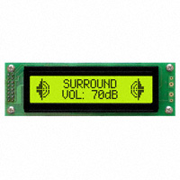 Matrix Orbital - LK202-25-V - LCD ALPHA/NUM DISPL 20X2 Y/G BK