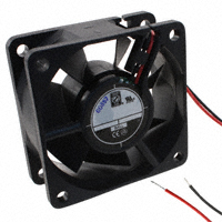 Orion Fans - OD6025-24HHB - FAN AXIAL 60X25MM 24VDC WIRE