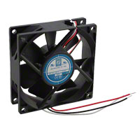 Orion Fans - OD8025-12HB01A - FAN AXIAL 80X25MM 12VDC WIRE