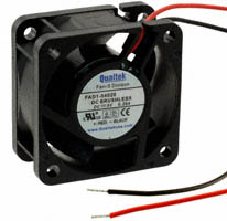 Qualtek - FAD1-04020BBHW11 - FAN AXIAL 40X20MM BALL 5VDC WIRE