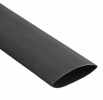 Qualtek - Q2-F3X-3/4-01-SS150FT - HEATSHRINK POLY 3/4" BLK 150'