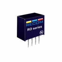 Recom Power - ROM-0505S - CONV DC/DC 1W SGL 5V OUT SIP4