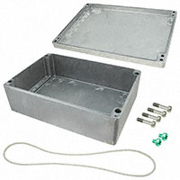 Rose Enclosures - 012333118 - BOX ALUM UNPTD 12.99"L X 9.06"W