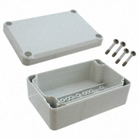 Bopla Enclosures - EM 208 - BOX PLASTIC GRAY 3.86"L X 2.52"W