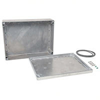 Rose Enclosures - 013140118 - BOX ALUM UNPTD 15.91"L X 12.32"W