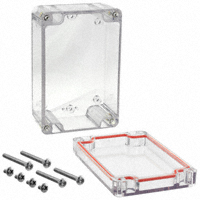 Serpac - RB53P06C16C - BOX PLSTC CLEAR 4.72"L X 3.15"W