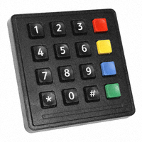 Storm Interface - 7202-16T0203 - SWITCH KEYPAD 16 KEY 0.05A 24V
