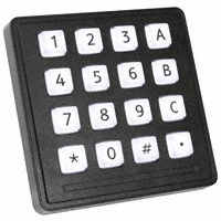 Storm Interface - 7203-16TW203 - SWITCH KEYPAD 16 KEY 0.05A 24V