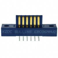 Sullins Connector Solutions - EBC06MMWD - CONN CARDEDGE MALE 12POS 0.100