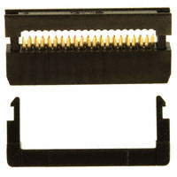 Sullins Connector Solutions - SFH213-PPPN-D10-ID-BK - CONN RECEPT 20POS 2MM IDT GOLD