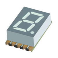 SunLED - XZFMYK07C - DISPLAY 0.3" 1DIGIT YLW CC SMD