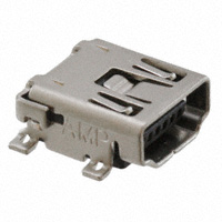 TE Connectivity AMP Connectors - 1734327-2 - CONN RCPT MINI USB A R/A SMD