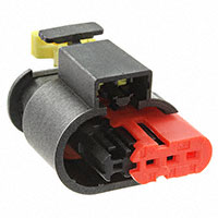 TE Connectivity AMP Connectors - 284425-1 - 3 POS CONNECTOR FOR INJECTION