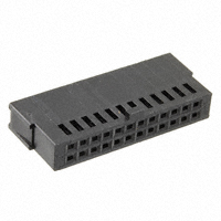 TE Connectivity AMP Connectors - 487223-6 - CONN FFC RCPT HSG 24POS 2.54MM
