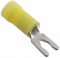 TE Connectivity AMP Connectors - 53247-2 - CONN SPADE TERM 10-12AWG #8 YEL