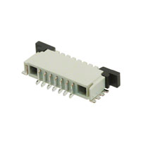 TE Connectivity AMP Connectors - 84953-7 - CONN FPC TOP 7POS 1.00MM R/A