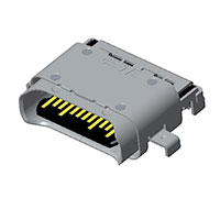 TE Connectivity AMP Connectors - 1-2295018-2 - USB TYPE C, REC OFFSET 0.65MM DU