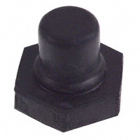 TE Connectivity ALCOSWITCH Switches - 1825615-1 - PUSHBUTTON FULL BOOT BLACK