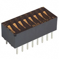 TE Connectivity ALCOSWITCH Switches - 1825286-7 - SWITCH ROCKER DIP SPST 25MA 24V