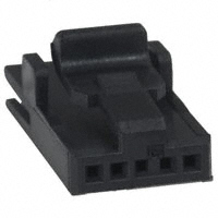 TE Connectivity AMP Connectors - 487545-2 - CONN FFC RCPT HSG 5POS 1.27MM