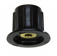 TE Connectivity ALCOSWITCH Switches - PKA50B1/8 - SWITCH KNOB RIBBED .795" W/SKIRT
