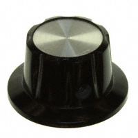 TE Connectivity ALCOSWITCH Switches - PKB70B1/4 - SWITCH KNOB FLUTED 1.12" W/SKIRT