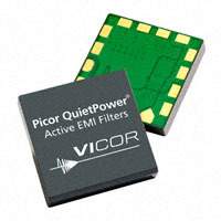 Vicor Corporation - QPI-12LZ - EMI FILTER VI CHIP 48V 7A LGA