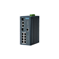 Advantech Corp - EKI-7710E-2CP-AE - 8-PORT 10/100M POE/POE+ + 2 GB