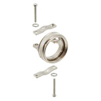 Amphenol PCD - A850493825N - CONN CABLE CLAMP SZ 25 SILVER