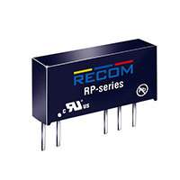 Recom Power - RP-1212S - CONV DC/DC 1W SGL 12V OUT SIP7