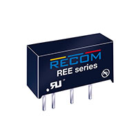 Recom Power - REE-0505S - DC/DC CONVERTER 5VIN 5VOUT 1W