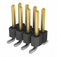 Samtec Inc. - TSM-104-01-S-DV - CONN HEADER 8POS .100" DBL SMD
