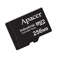Apacer Memory America - AP-MSD256ISI-1T - MEMORY CARD MICROSD 256MB SLC