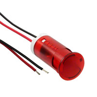 APEM Inc. - QS123XXR12 - INDICATOR 12MM FIXED RD 12V WIRE